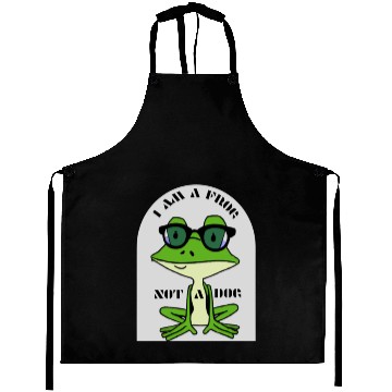 Discover I AM A FROG Aprons