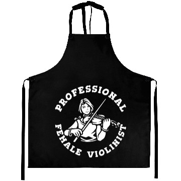 Discover Violin Violinist Funny Aprons