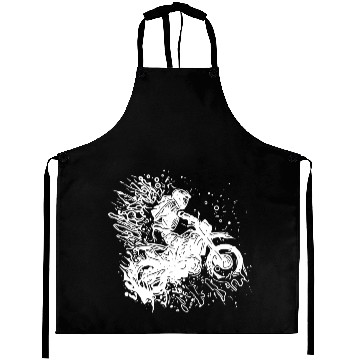 Discover Motorcycle Tattoo Splash Racing Style Aprons
