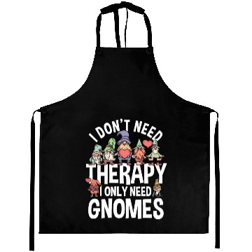 Discover Gnomes Lover Gift Aprons