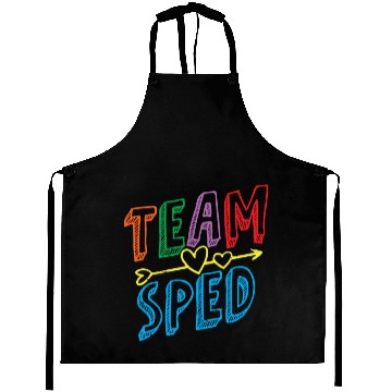 Discover Team Sped Awareness Special Education Teacher Aprons