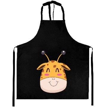 Discover Cute Giraffe Design Aprons