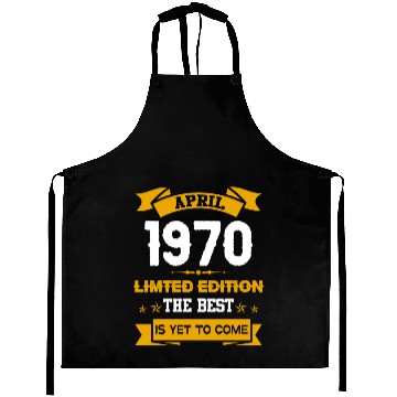 Discover April 1970 Birthday Surprise Aprons
