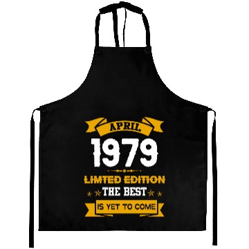 Discover April 1979 Birthday Surprise Aprons