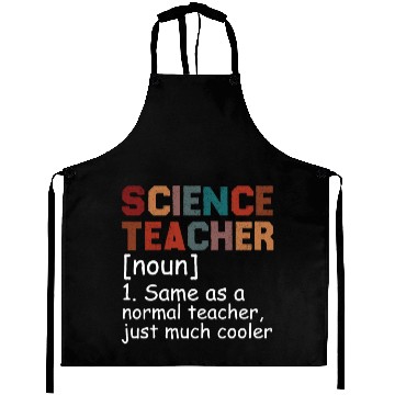 Discover Science Teacher Definition Cool Back To School Aprons