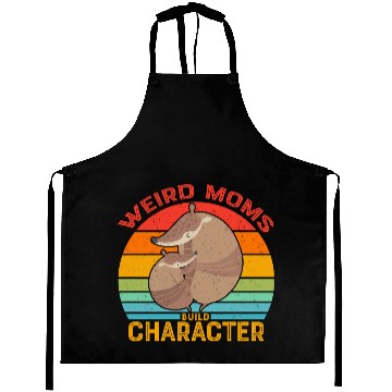 Discover Vintage Weird Moms Build Character Armadillo Aprons
