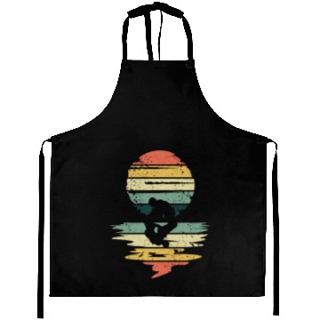 Discover Retro Sunset Jujitsu Vintage Jiu Jitsu Aprons