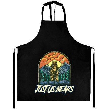 Discover Just Us Bears Aprons