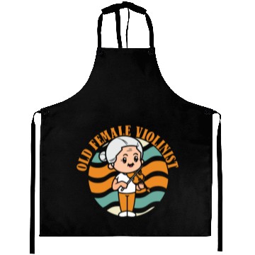 Discover Violin Violinist Cute Aprons