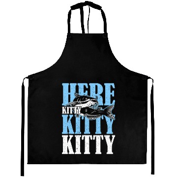 Discover Here Kitty Kitty Kitty Catfish Fisching Aprons