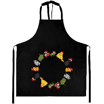 Discover Christmas Holidays Cute Animals Stars Candy Canes Aprons