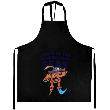 Discover Pi Day Pirate Mathematician Pi Symbol Number Math Aprons