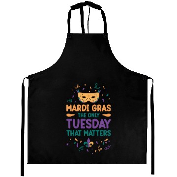Discover Mardi Gras Carnival Tuesday Beer Drinking Party Aprons