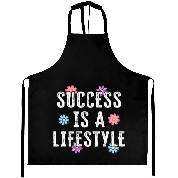 Discover Success Is A Lifestyle Aprons
