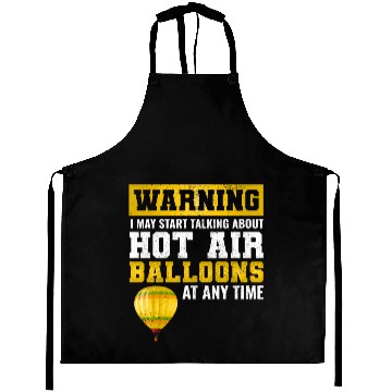 Discover Hot Air Ballooning Hopper Balloon Ride Balloonist Aprons