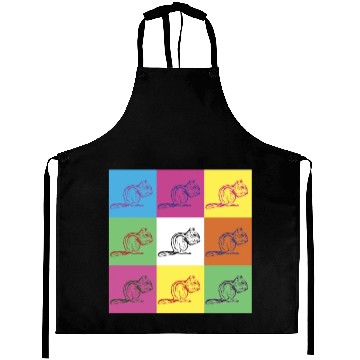 Discover Squirrel Design Aprons