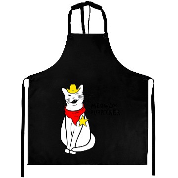 Discover meowdy cat partner Aprons