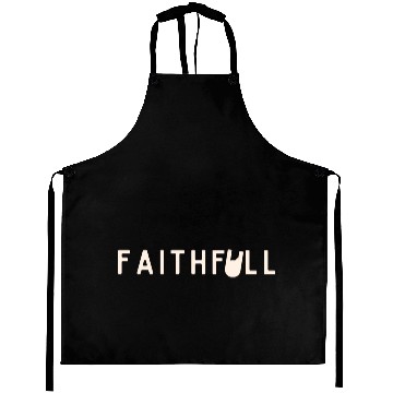 Discover Faith Full Light Lettering Graphic Aprons