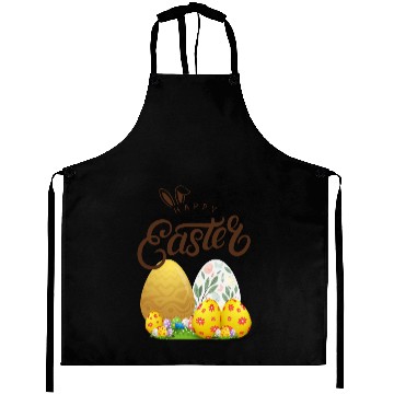 Discover Happy easter sayings egg bunny Aprons