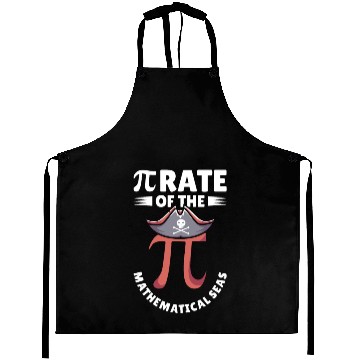 Discover Pi Day Pirate Mathematician Pi Symbol Number Math Aprons
