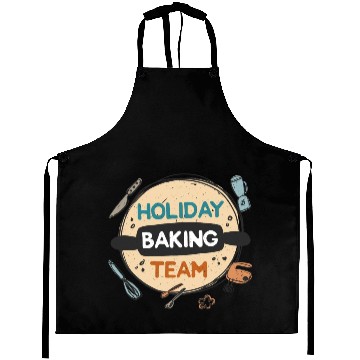 Discover Holiday Baking Team Aprons