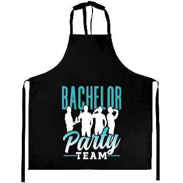 Discover Bachelor Party Team Bride Groom Aprons