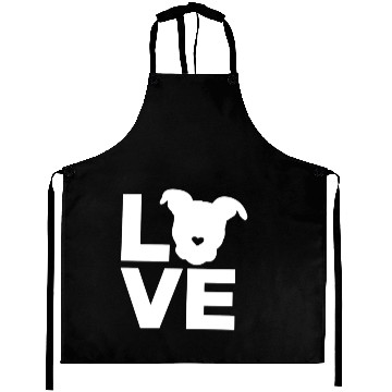 Discover Love Dog Aprons