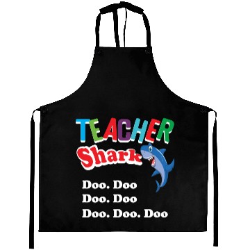 Discover Teacher Aprons Preschool Teacher Shark Funny