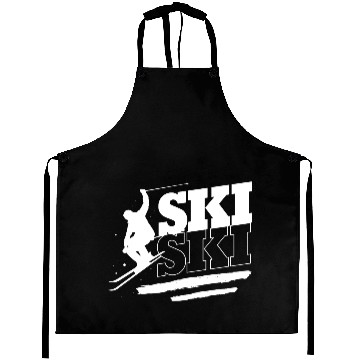 Discover Skiing Ski Instructor Skier Aprons