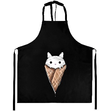 Discover Sweet Easter Bunny Ice Cream Cone On Easter Aprons