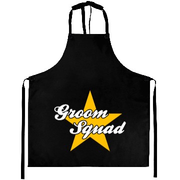 Discover groom squad Aprons