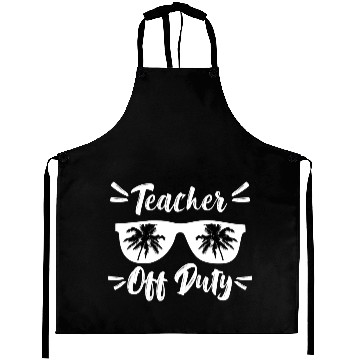 Discover Teacher Off Duty Aprons
