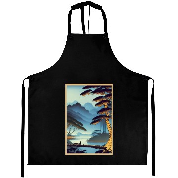Discover Bring the Magic of Rainforest Night Poster Aprons