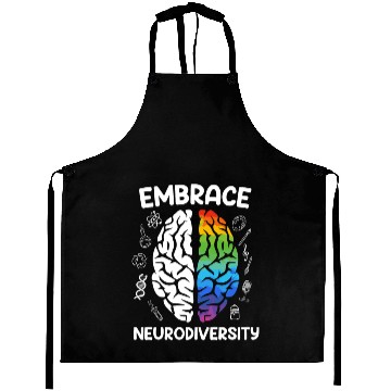 Discover Autism Embrace Neurodiversity Autistics Aprons