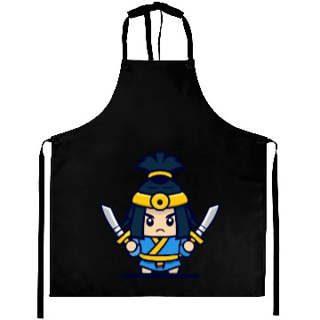 Discover Samurai Japan Japanese fighter Aprons