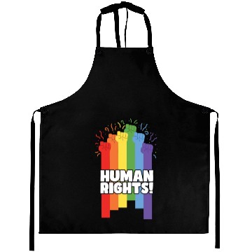 Discover Pride LGBTQ. Human rights Aprons