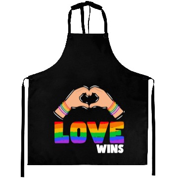 Discover Pride LGBTQ. Statement Aprons
