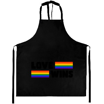 Discover Pride LGBTQ. Statement Aprons