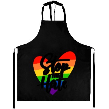 Discover Pride LGBTQ. Statement Aprons