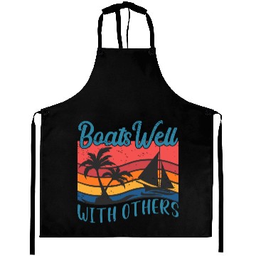 Discover Boating Boat Captains Boating Sailing Cruise Ship Aprons
