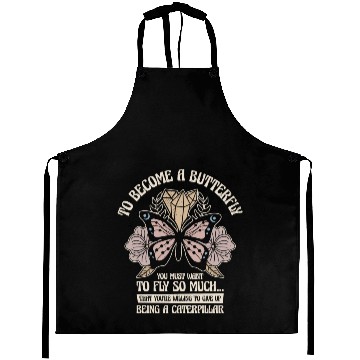 Discover Butterfly Mystical Butterfly Lover Celestial Art Aprons