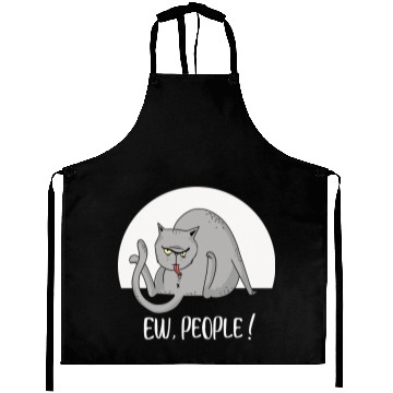 Discover Ew People Funny Fat Lazy Cat Aprons