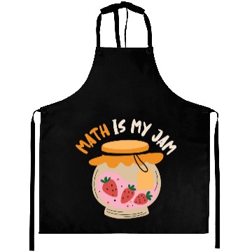 Discover Math Is My Jam Mathematics Teacher Nerd Student Aprons