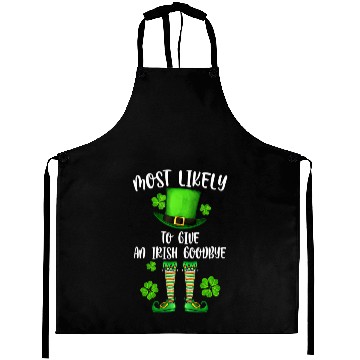Discover Irish Shamrock St Patricks Cow Aprons