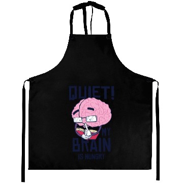 Discover Book Lover Brain Reading Books Literature Aprons