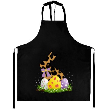 Discover Easter Bunny Leopard Easter egg Rabbit Easter Day Aprons