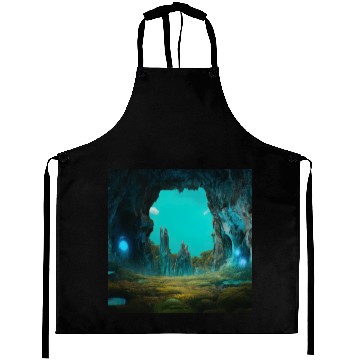 Discover Bioluminescent Underground Landscapes Aprons
