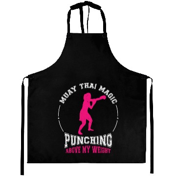 Discover International Women's Day Muay Thai Girl Power Aprons