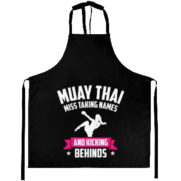 Discover International Women's Day Muay Thai Girl Power Aprons