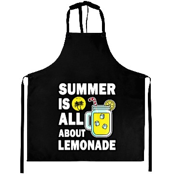 Discover Lemonade Lover Summer Quote Aprons